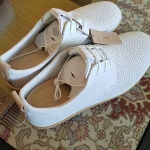 Ecco Women's Oxford Crepetray White Sz 11 EU 42